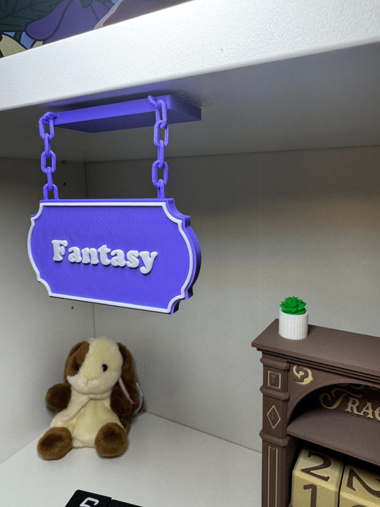 Genre Hängeschild Fantasy