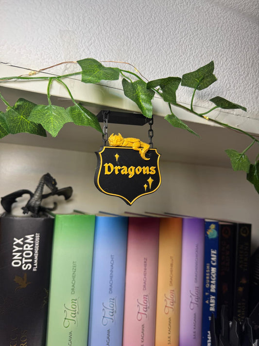 Genre Hängeschild Dragons
