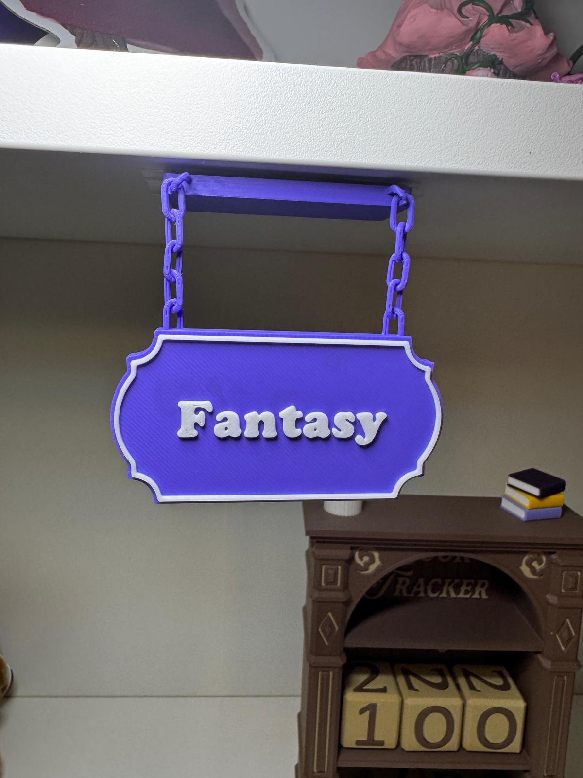 Genre Hängeschild Fantasy