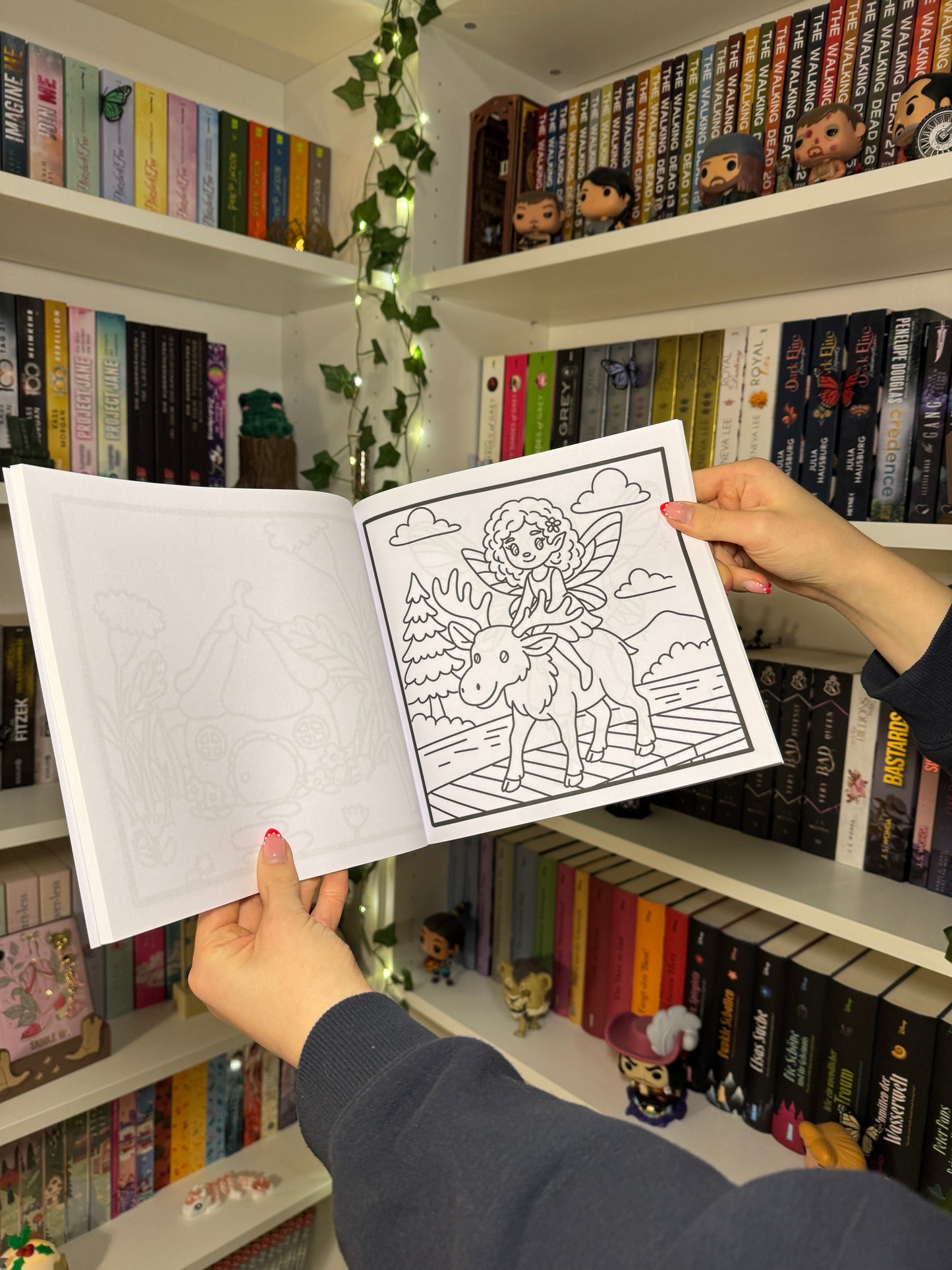 Malbuch Fairy Forest: Das Feenmalbuch