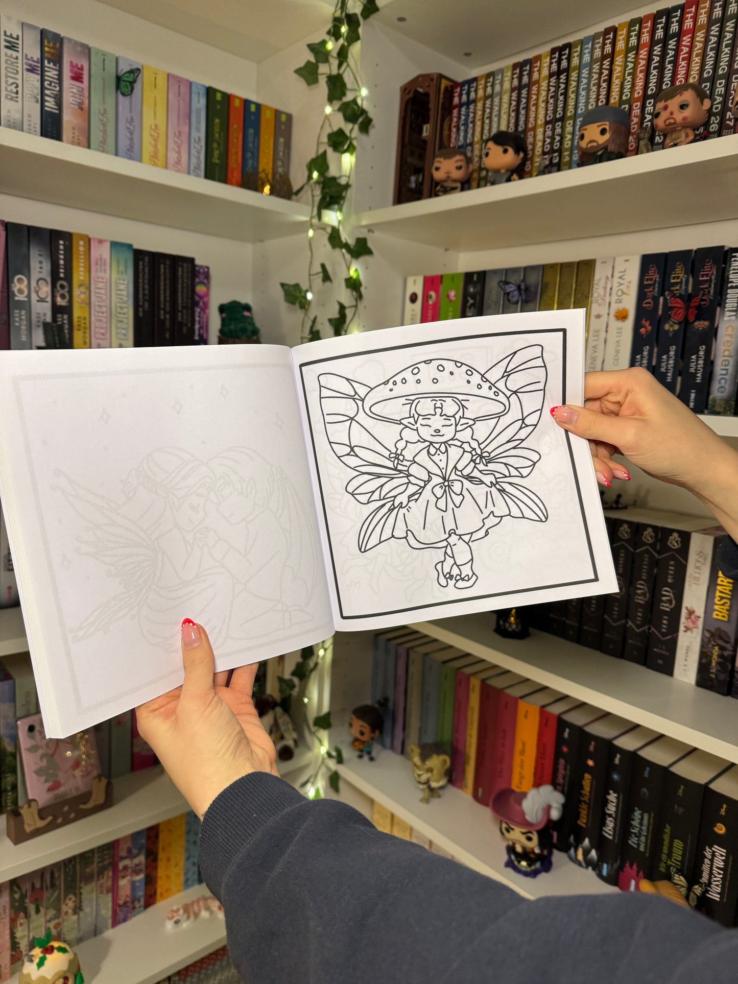 Malbuch Fairy Forest: Das Feenmalbuch