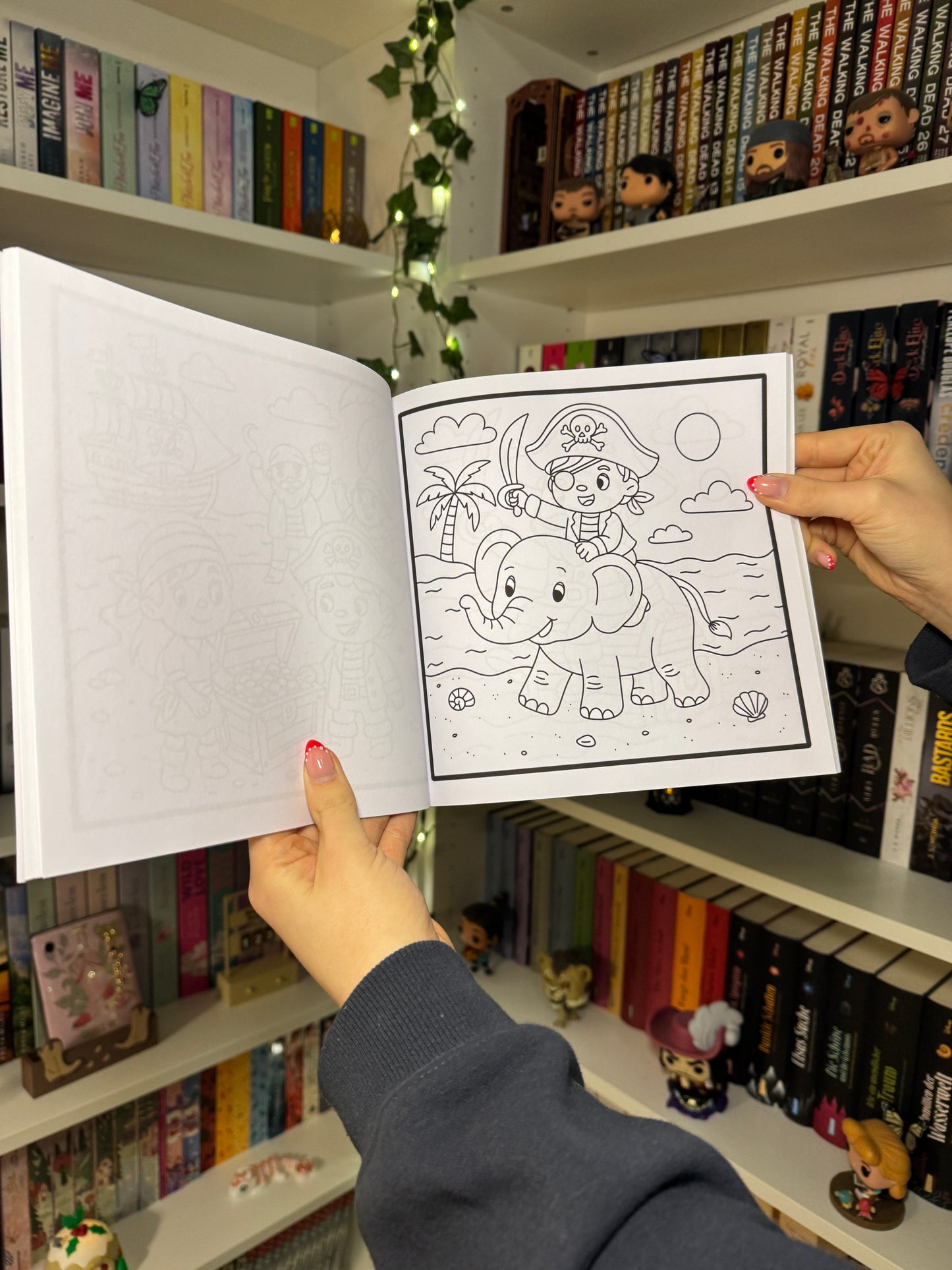 Malbuch Pirates of the Magic Map