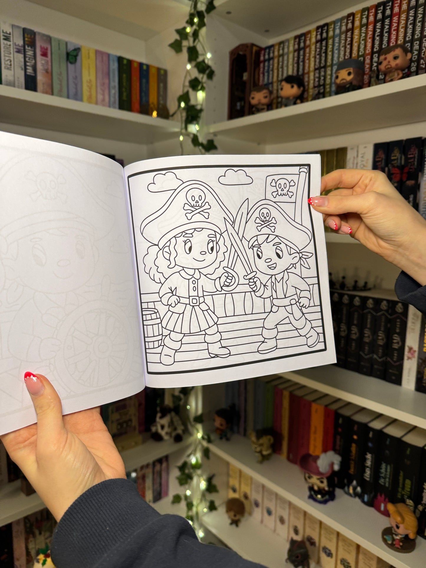 Malbuch Pirates of the Magic Map