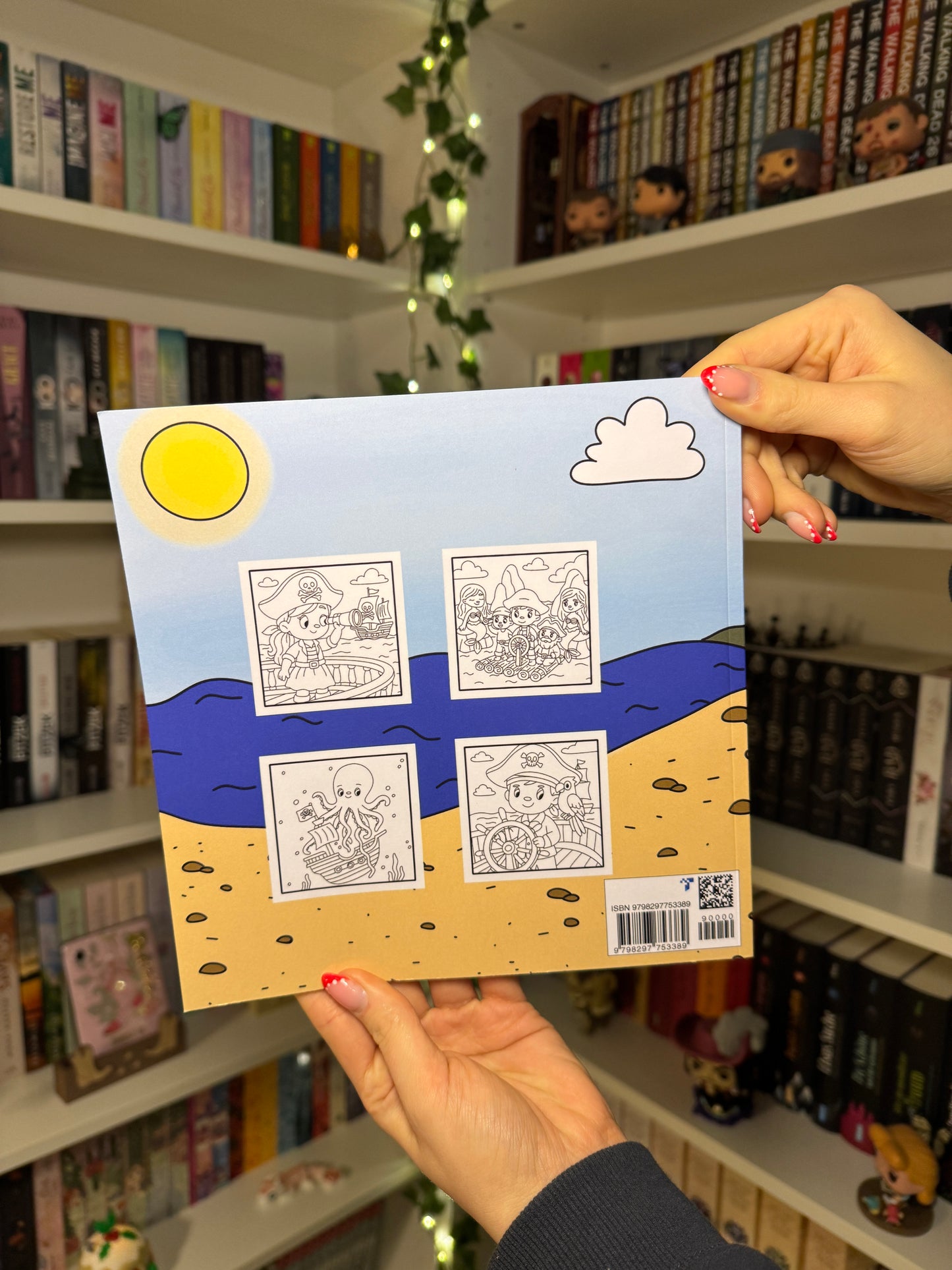 Malbuch Pirates of the Magic Map